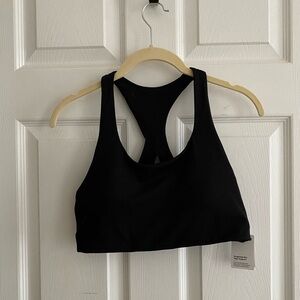 Lululemon Athletica Black Racerback Sports Bra